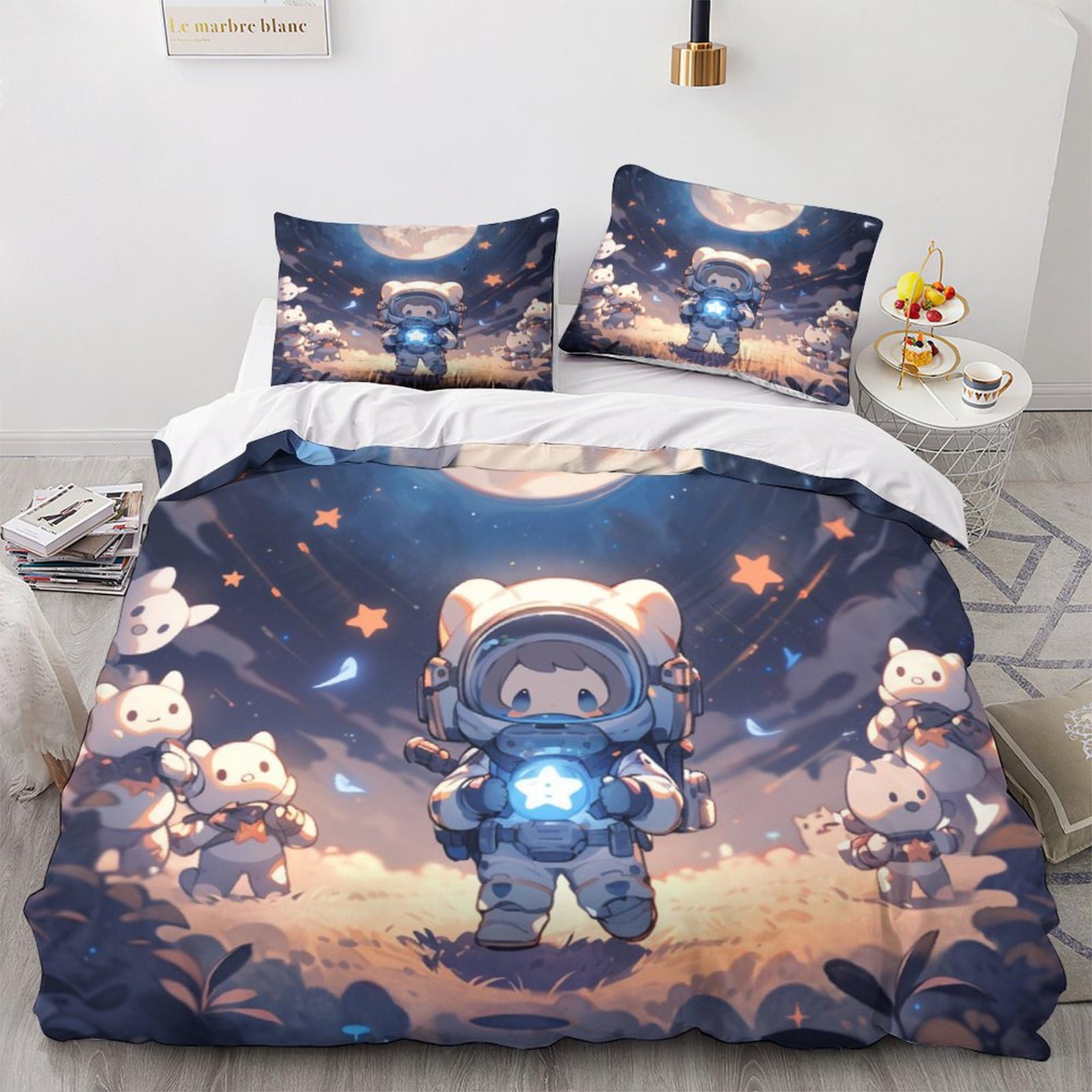Housse de couette astronaute OBABO pour transformer la chambre des enfants
