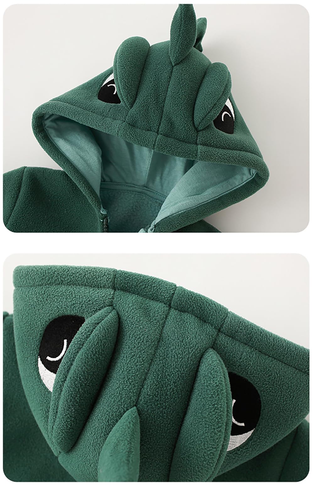Quinfoil Infant Toddler Dinosaur Hooded Coat, 6-12 Months