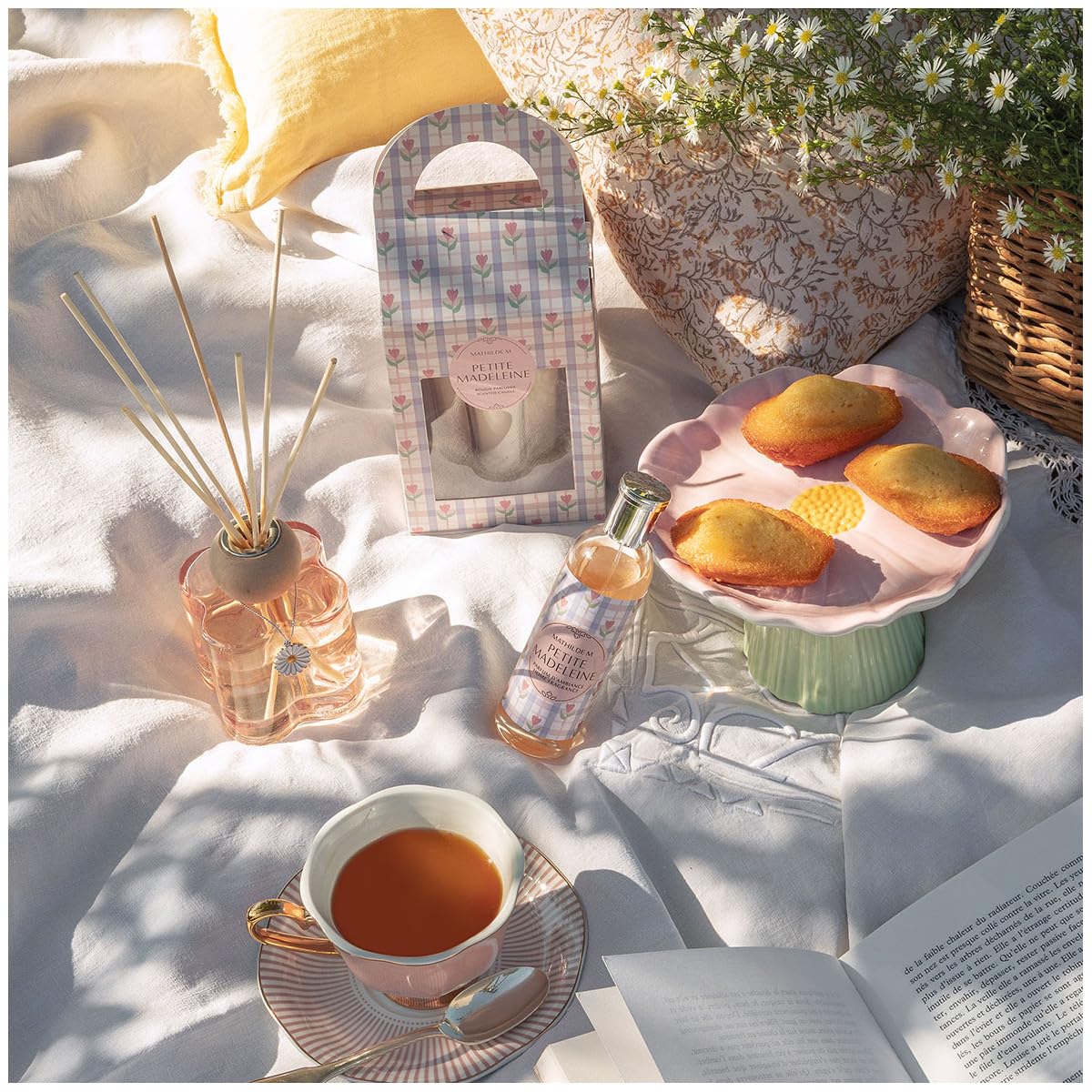 Diffuseur de Parfum d'ambiance Gourmandises d'Été 180 ML - Petite Madeleine