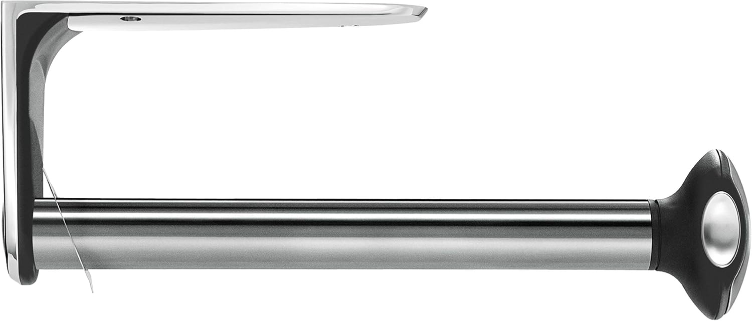 simplehuman Wall Mount Paper Towel Holder, Stainless Steel - Image 3