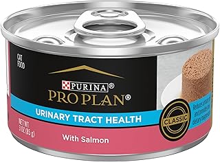 Purina Pro Plan Urinary Tract Cat Food Wet Pate, Urinary Tract Health Salmon Entree - 3 oz. Pull-Top Can