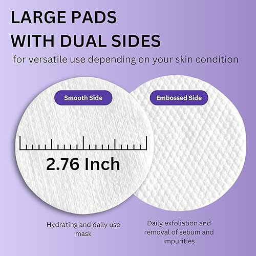 Miniatura 6 de Metabiome - Almohadillas de tóner coreanas para el cuidado de la piel de la cara transparente, exfoliante calmante de algodón, almohadilla de