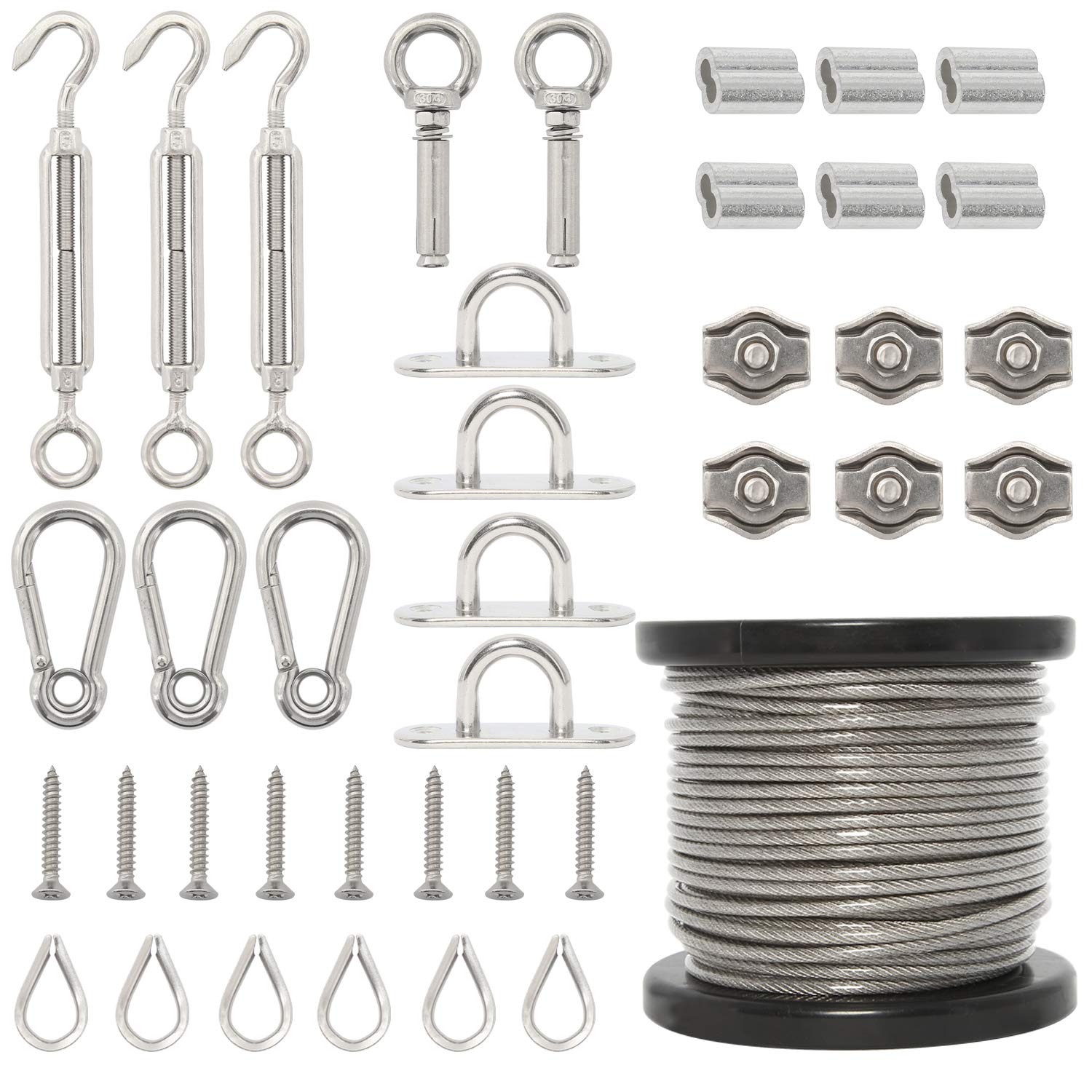 Buy Homend String Lights Hanging Kit,Globe String Lights Suspension Kit