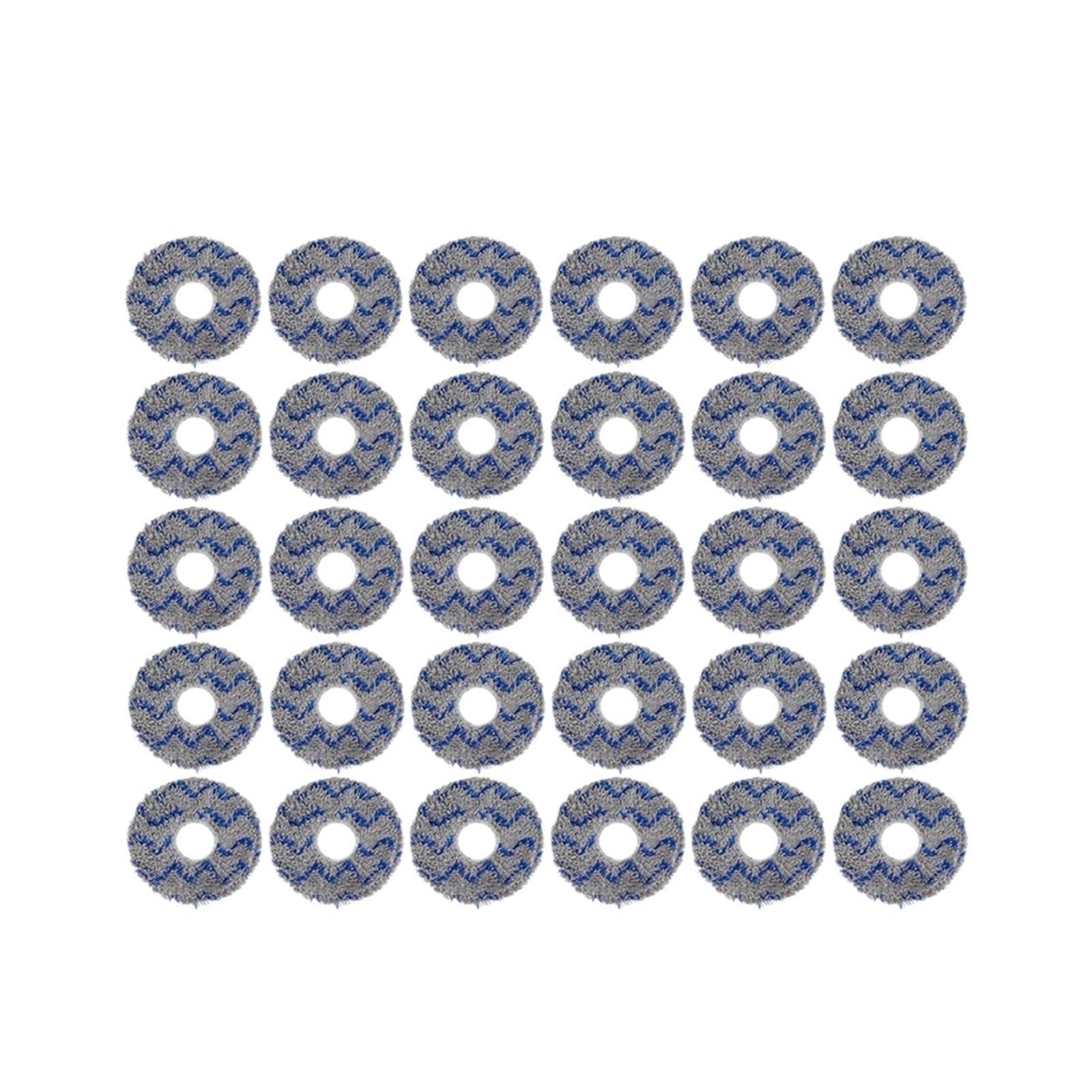 LMRXOFE Mop Cloth,Compatible For Xiaomi,X10 X20 Max,Compatible For Dreame,L20 Tra L30 Tra X20 Pro L10s Pro X40 X40 S30 Vacuum Cleaner(30PCS)