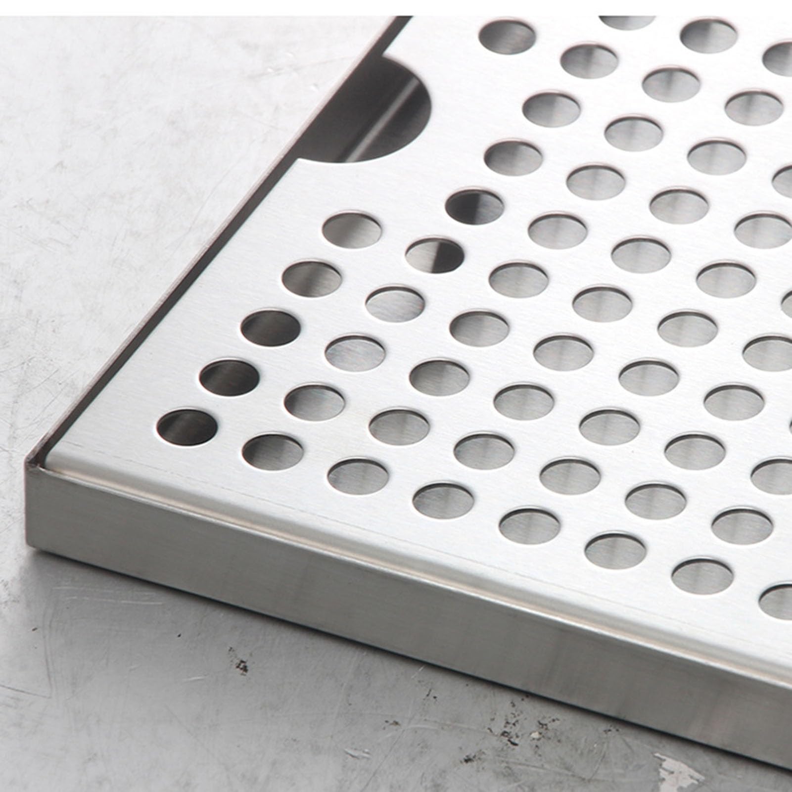 Vassoio Raccogligocce In Acciaio Inox Per Spillatore Birra - VEVOR Argento, Professionale - Foto 6