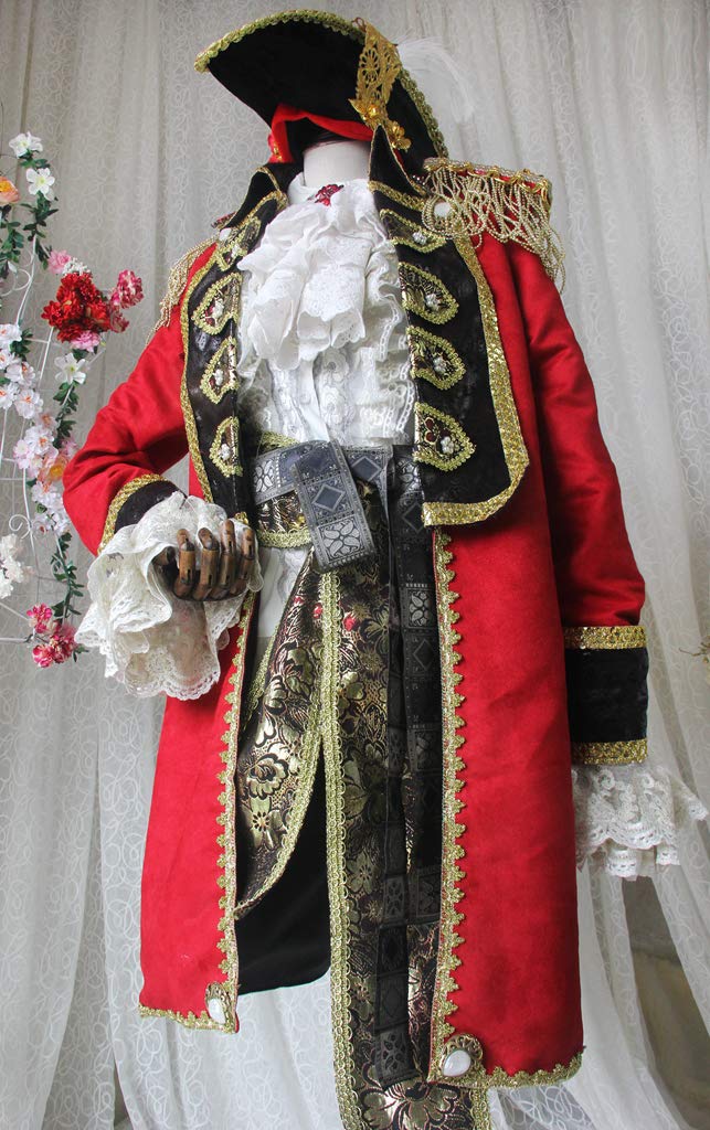 Amazon.co.jp: [SDCADQ] ヘタリア APH イギリス 海賊の服 海賊紳士