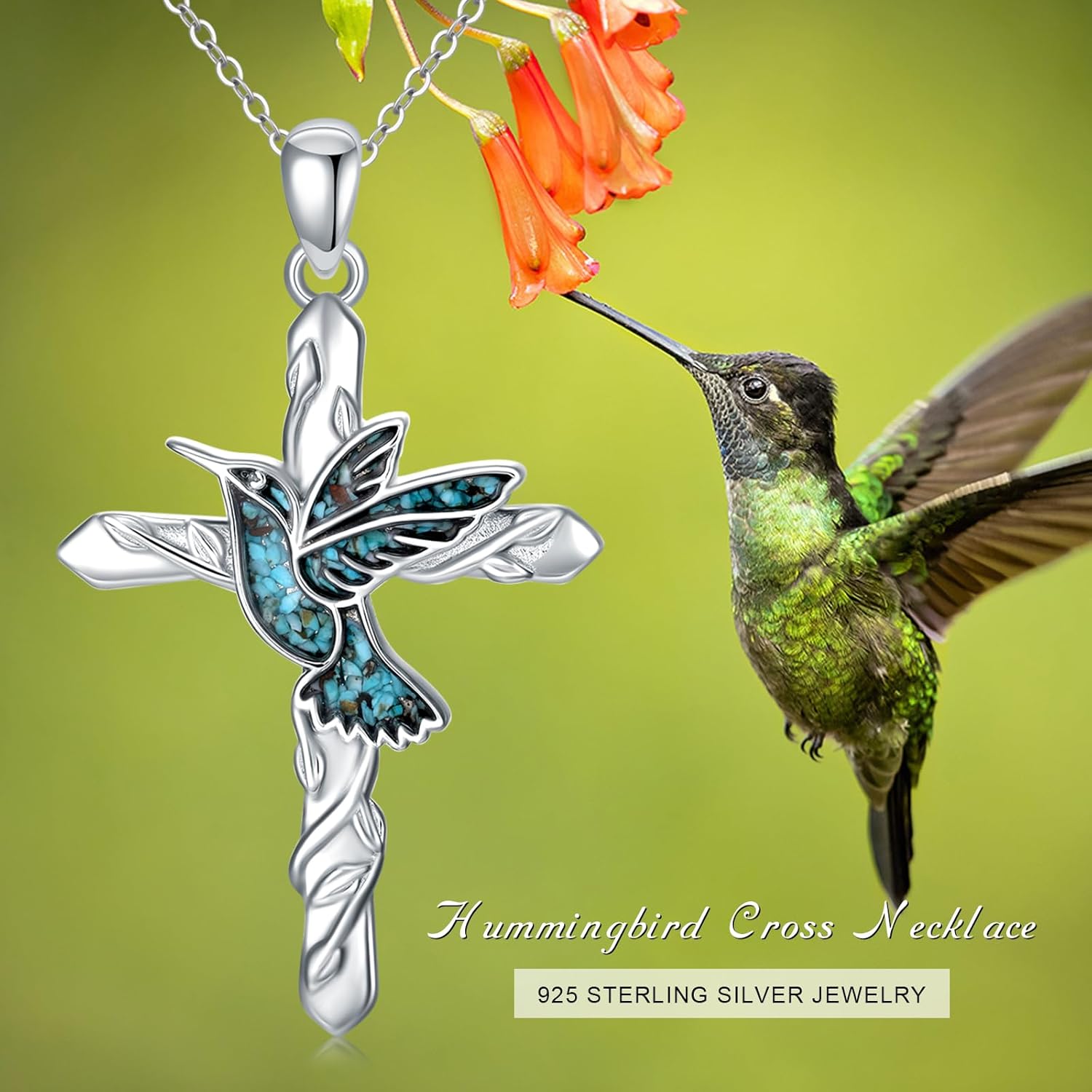 Cross Necklace 925 Sterling Silver Cross Pendant Christian Jewelry Catholic Gifts for Women Mom Friends - Image 7