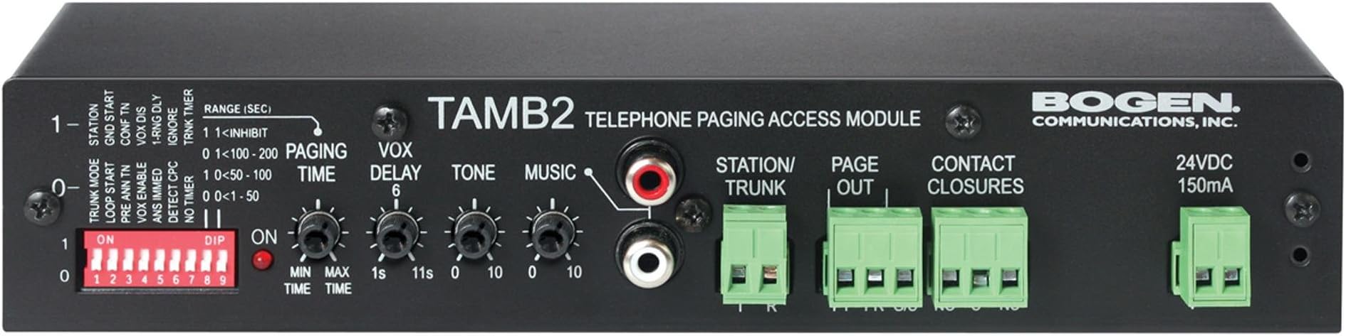 Bogen TAMB2PS Communications TAMB2 Telephone Access Module with Power Supply