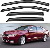 Vista 121 de Visores para ventanas y protectores contra la lluvia para Ford Fusion 2013, 2014, 2015, 2016, 2017, 2018, 2019, 2020, Deflectores de viento