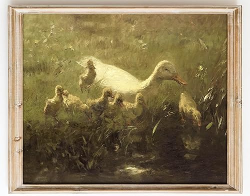 Miniatura 24 de Kizbok Impresiones artísticas vintage para pared, bocetos de paisaje neutro, impresiones en lienzo, pintura al óleo de paisaje rústico para Paisaje