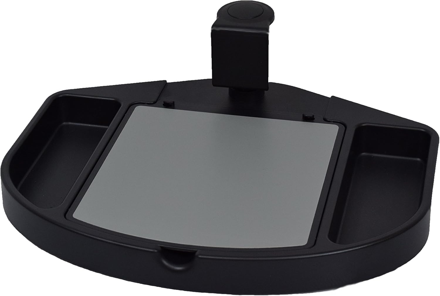 Mobotron OM-101 Mouse Pad Desk Clamp with 360° Rotation and Stationary Organizer