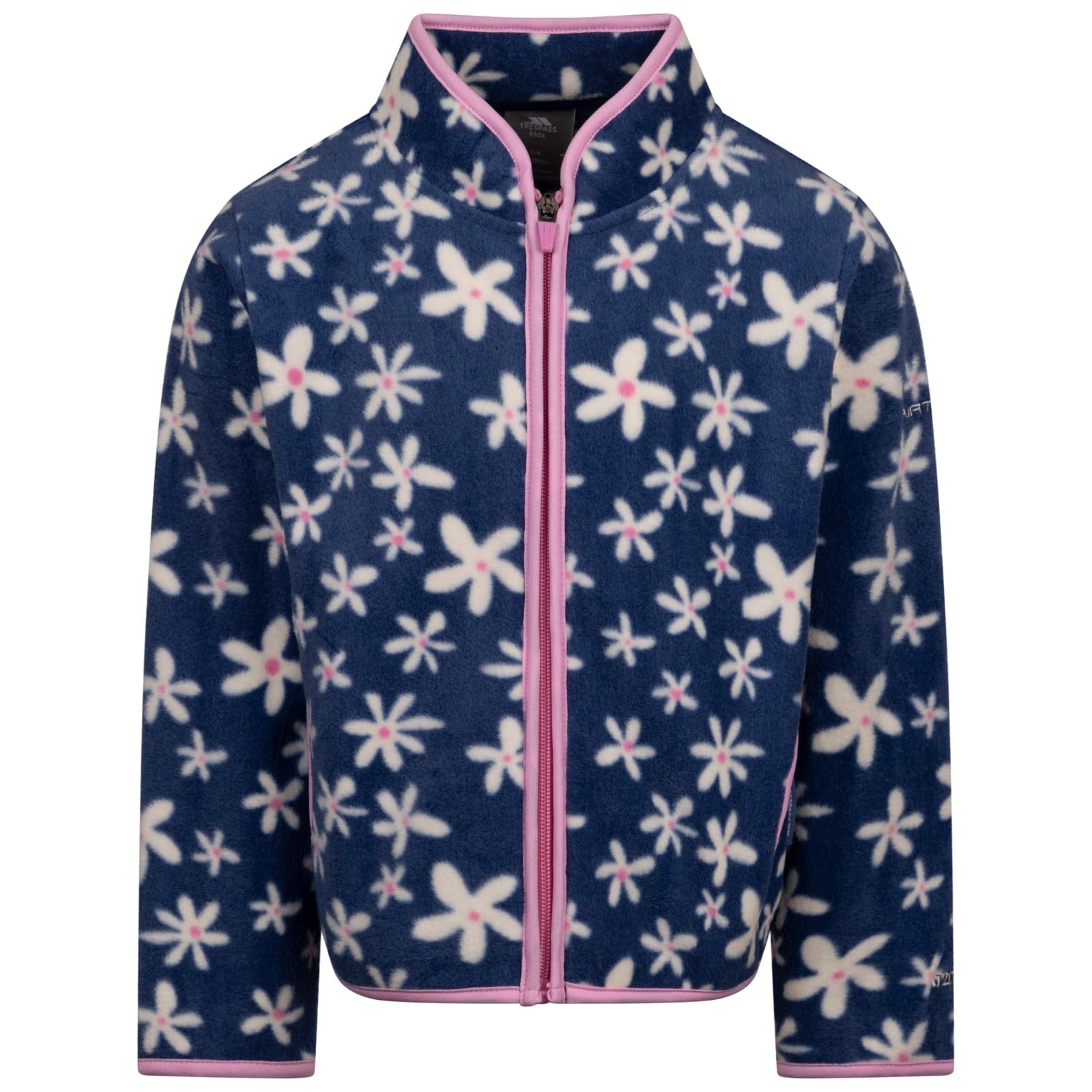 Trespass Girls Bluetone Kids Sibyilla Full Zip Fleece - 7/8Yrs