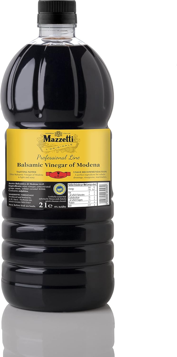 Mazzetti Balsamic Vinegar 1 Leaf 2l, 1 Pack Amazon.co.uk Grocery
