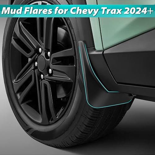 Miniatura 2 de Aletas de barro compatibles con Chevrolet Trax 2024, protectores de barro, 4 protectores de guardabarros compatibles con accesorios Chevy Trax 2024,