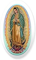 Vista 12 de CafePress Pegatina ovalada para parachoques de coche Nuestra Señora de Guadalupe