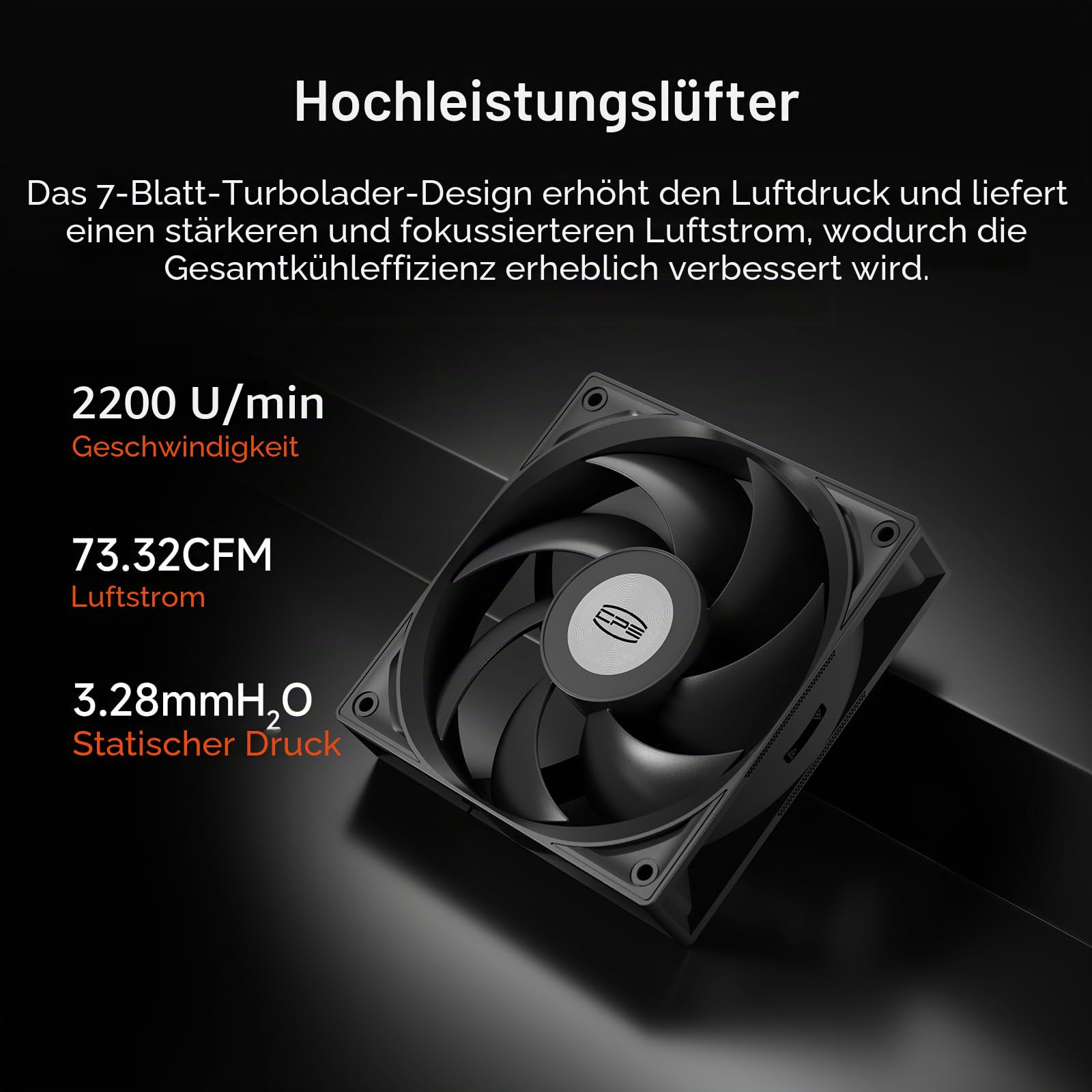 PCCOOLER RT720 TC 7 Heatpipes Dual-Tower CPU Luftkühler | 120 mm Hydraulik-PWM-Lüfter, Verformungsfeste Halterung, Kupfer-Reflow-Basis, Intel LGA 1851/1700 AMD AM5