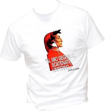 T-Shirt Uomo Cotone Basic Super vestibilità Top qualità - Sono Sempre I Sogni - Divertente Humor Made in Italy (Bianco, S