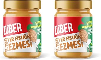 Züber %100 Fıstık Ezmesi 315 g (2 Paket)