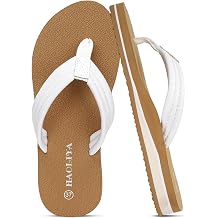 HAOLIRA Flip Flops Women's Fabric Soft Orthopaedic Toe Separator with Arch Support Lightweight Comfortable Non-Slip Summer Beach Sandals