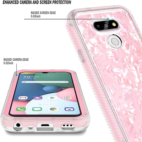 Miniatura 3 de Case Compatible for LG K31 Rebel L355DL, Phoenix 5 with Built-in Screen Protector, Full-Body Protective for LG Aristo 5K31Tribute MonarchK8XFortune