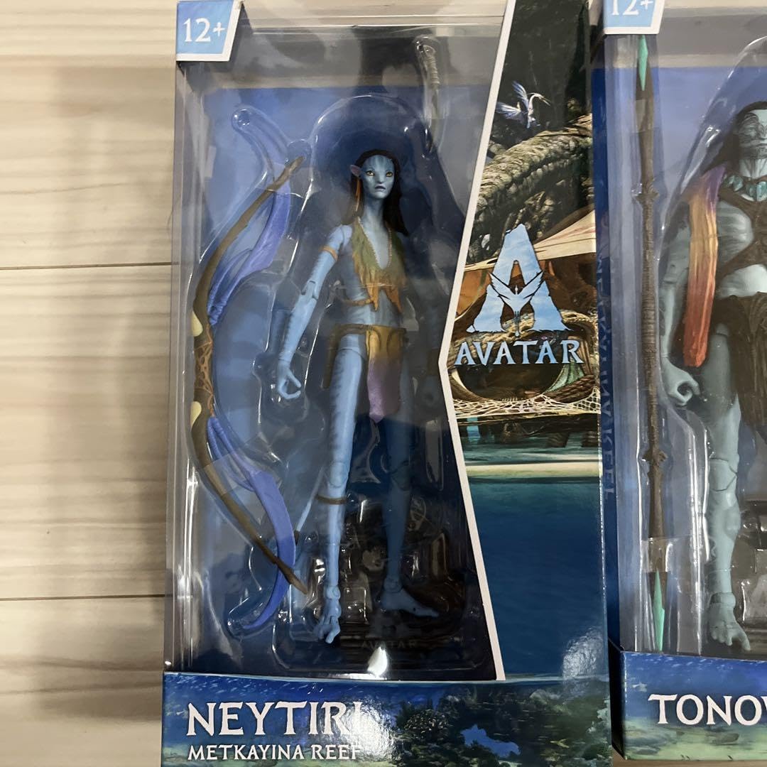 Amazon.co.jp: AVATAR Way of Water アバターフィギュア4体セット 
