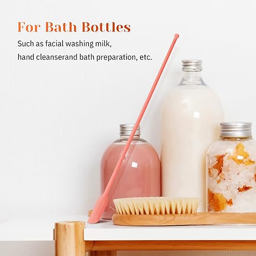 Miniatura 4 de Boao 6 mini espátulas, pequeña espátula de maquillaje multicolor para cosméticos y frascos de cocina, botella de alimentos, 3 tamaños (colores