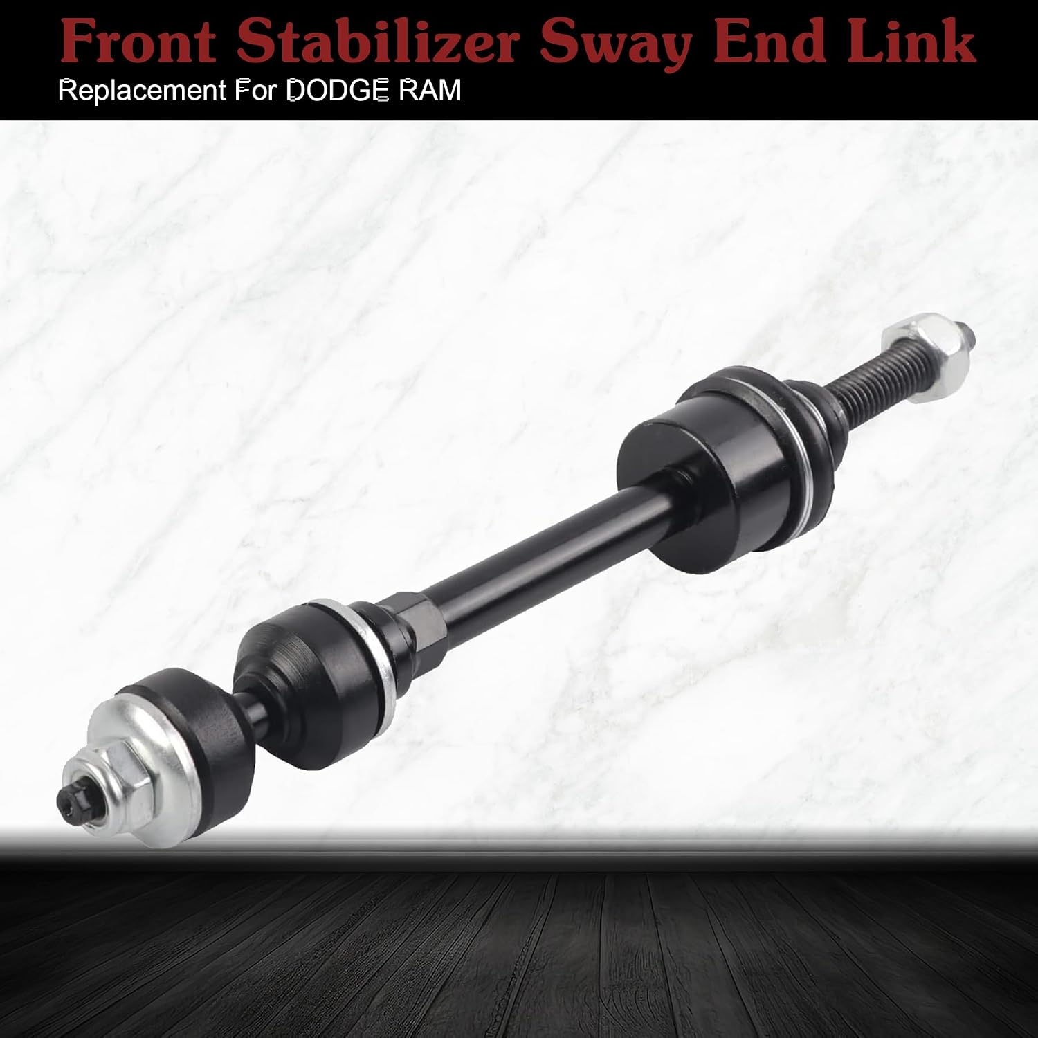 K7400 Sway Bar Link - Front Stabilizer End Link Compatible with 2002-2010 Dodge Ram 1500丨2011-2012 Dodge Ram 1500 2500 3500