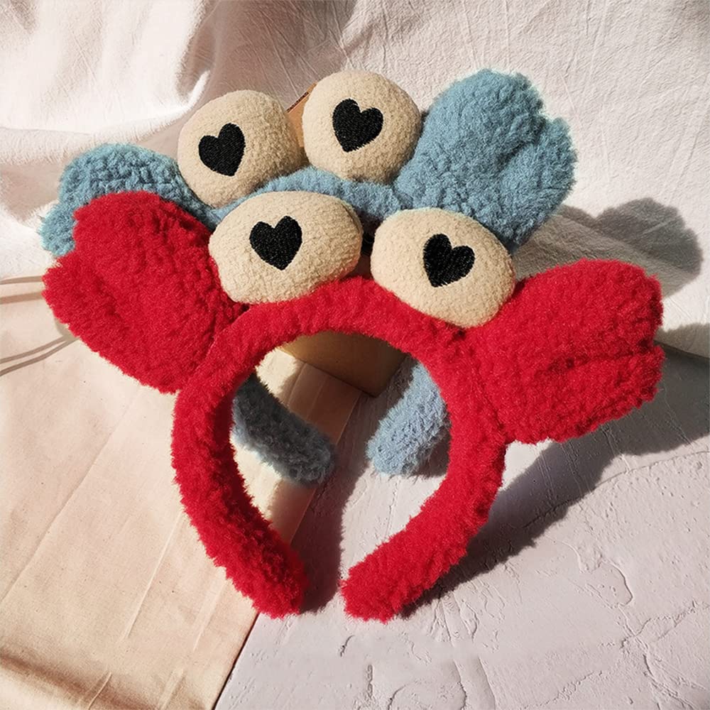 Amazon.com : ZHOUMEIWENSP Red Crab claw Headband for Women SPA