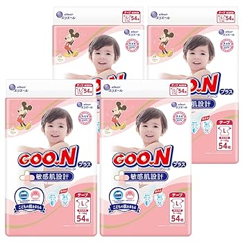 Amazon.co.jp: 【テープ Lサイズ】グーンプラス 敏感肌設計