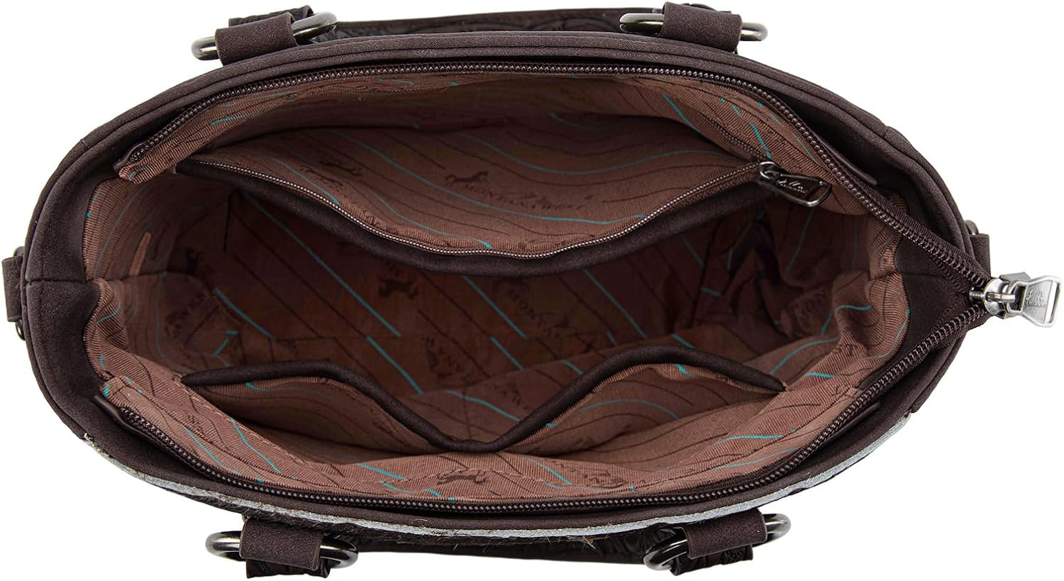 Montana West Western Cowhide Crossbody Bag for Women Designer Leather Tassel Top Handle Handbags - Image 5