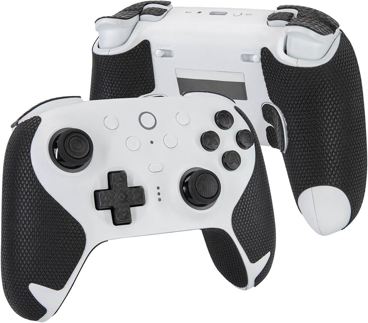 TALONGAMES Controller Grips Tape Compatible with 8BitDo Ultimate 2 Bluetooth/Wireless,Anti-Slip, Sweat-Absorbent,Textured Skin kit,for Controllers Handle Grips,Buttons,Triggers (Black,Classic Version)