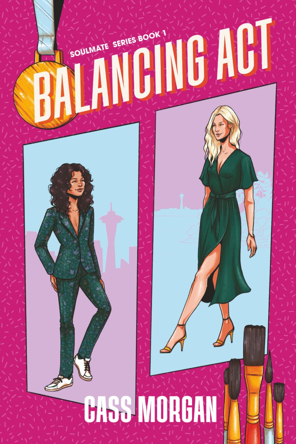 Balancing Act: A Sapphic Romance (Soulmate Series Book 1)