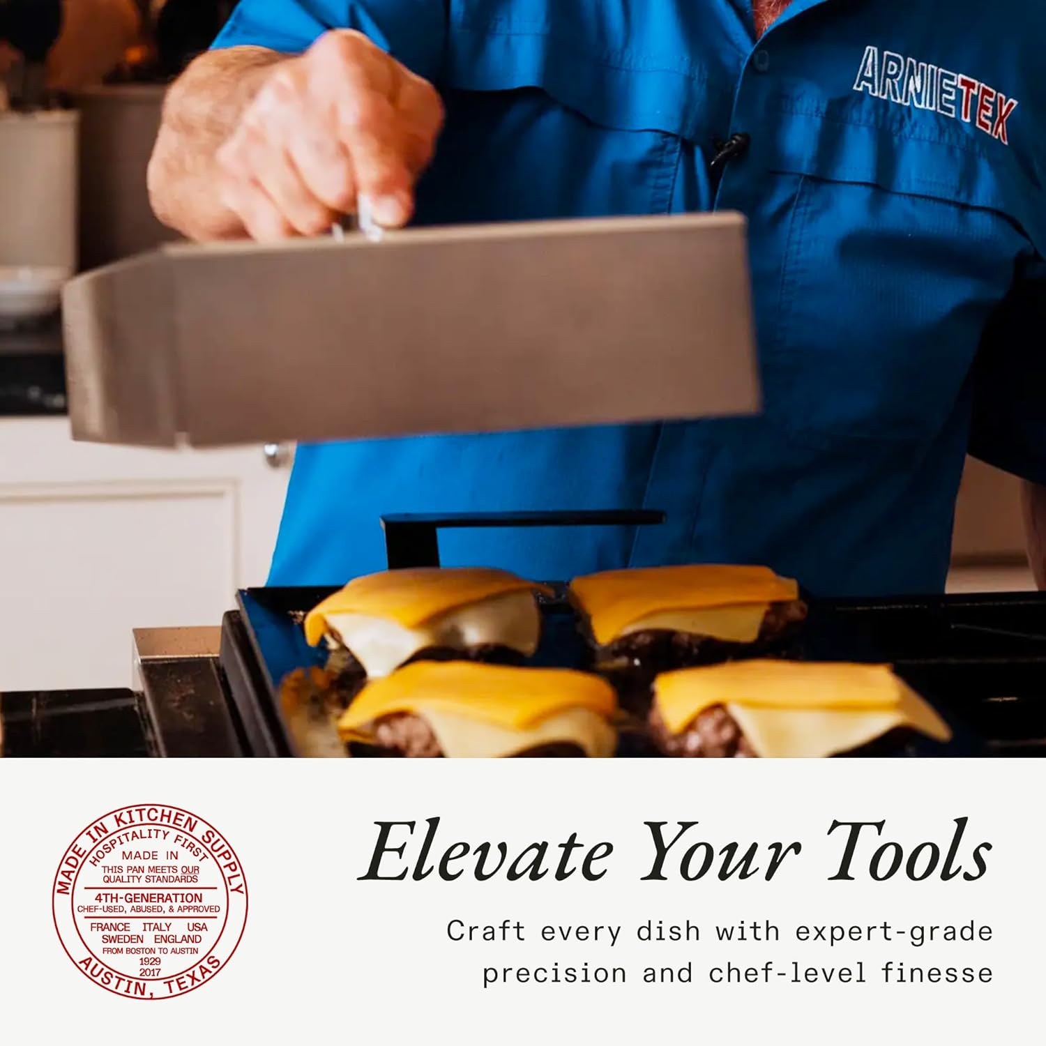 Made In Cookware | Half Griddle Lid | Stainless Steel | Crafted in Sweden