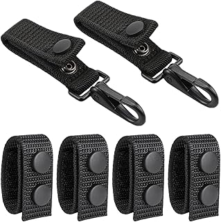 belt keepers key holder 2pack,nylon belt keepers 4pack - OZXTYO