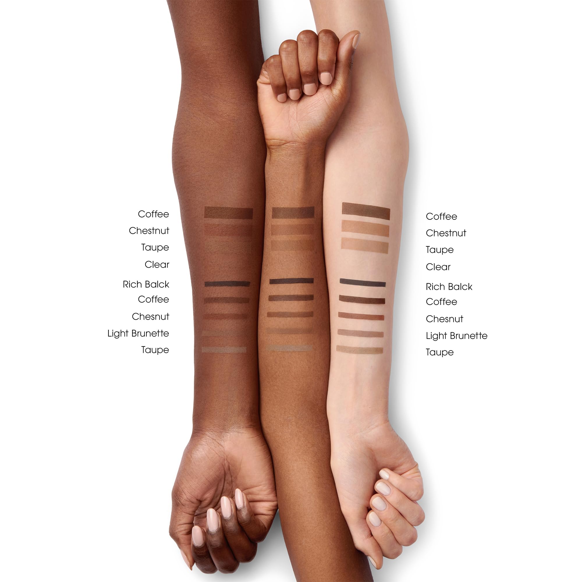 Matita per sopracciglia bareMinerals Mineralist Detailing Micro-Fill, impermeabile fino a 12 ore, anti-sbavatura per sopracciglia più folte, matita con scovolino integrato, vegana