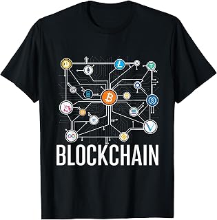 Blockchain - Cryptocurrency Crypto Investor BTC T-Shirt