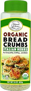 Breadcrumbs Italian Herbs, Organic 15 Ounces (Case of 6)