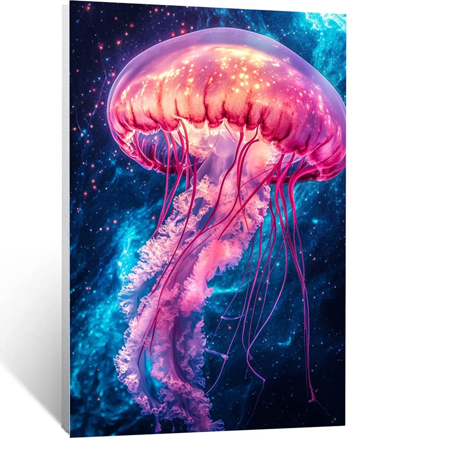 Amazon | ダイヤモンドアート クラゲ 40 x 55 cm ダイヤモンドアート