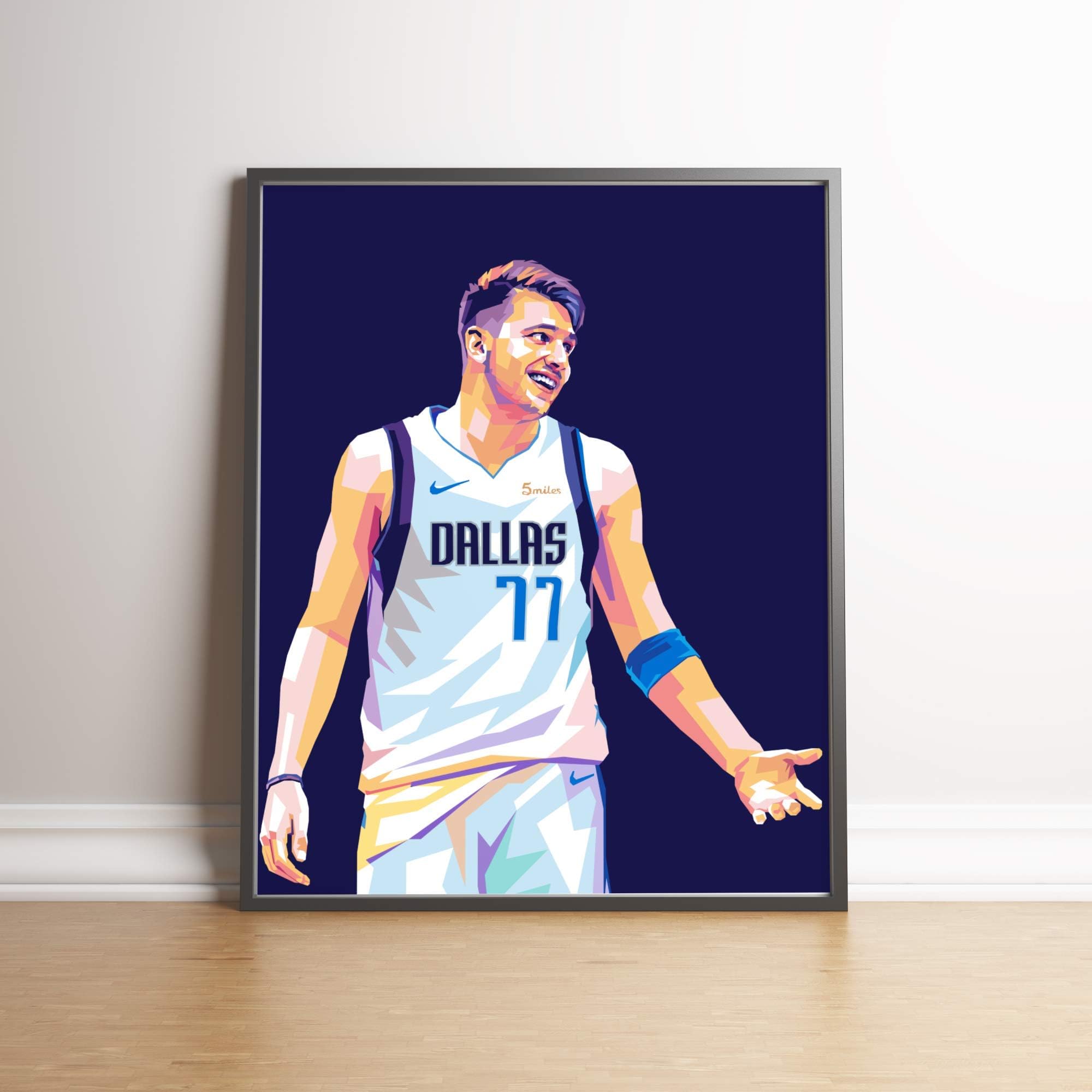 Luka Doncic Limited Edition Poster Wall Art Wall Merchandise (Additional Sizes) (8x10)
