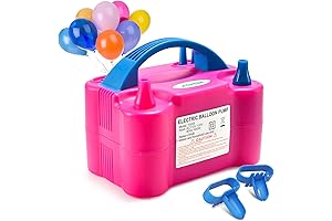 AGPTEK Electric Air Balloon Pump: Elevate Your Birthday Celebrations!