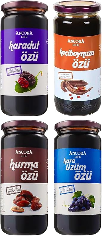 Karadut  z , Hurma  z , Kara  z m  z , Ke iboynuzu  z  -  eker  lavesiz So uk S k m 640 g