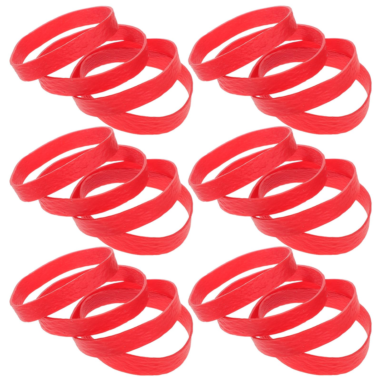 Farbige Gummibänder Elastische Bänder Haargummis Gummibänder für Armbänder zum Verpacken Bürobedarf für Schreibwaren Gummiringe fürs Büro für Bastelarbeiten