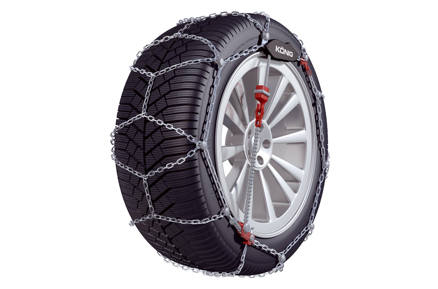 CG-9 050 - Snow Chains, 2 Pieces
