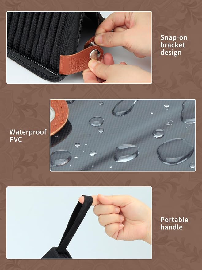 Set de 26 pinceles para pintura acrílica y acuarela | Pinceles profesionales con puntas variadas y cuchillo de paleta, suministros artísticos para óleo, gouache y pintura facial miniatura 6