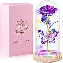 情人节玫瑰礼物送给她,情人节鲜花礼物送给妈妈女朋友,生日礼物送给女人,情人节礼物送给妻子,紫蝴蝶玫瑰礼物送给情人节周年纪念日