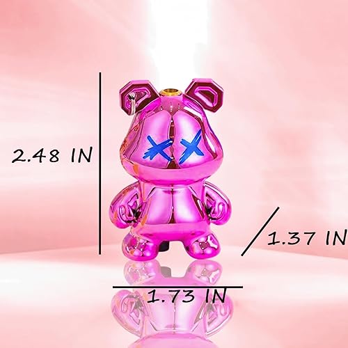 Miniatura 6 de DKLIMA Lindo encendedor rosa, recargable y ajustable, llaveros geniales, estéticos Kawaii con diseño de cumpleaños, adecuado para enviar regalos de