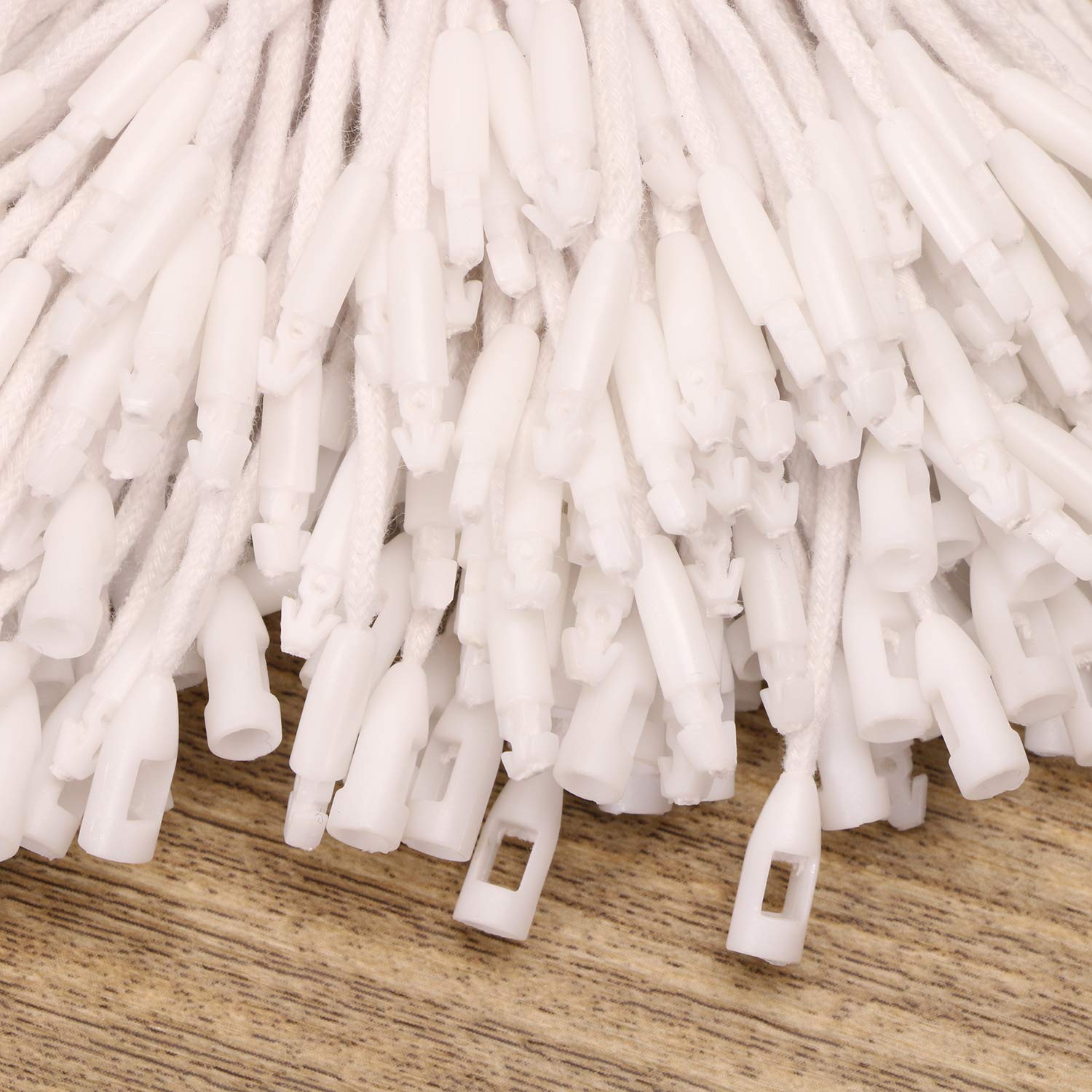 Tag Nylon Rope Tag Strings Snap Fasteners Acuteye 1000Pcs 7.5-inch Hang Tag Nylon ...