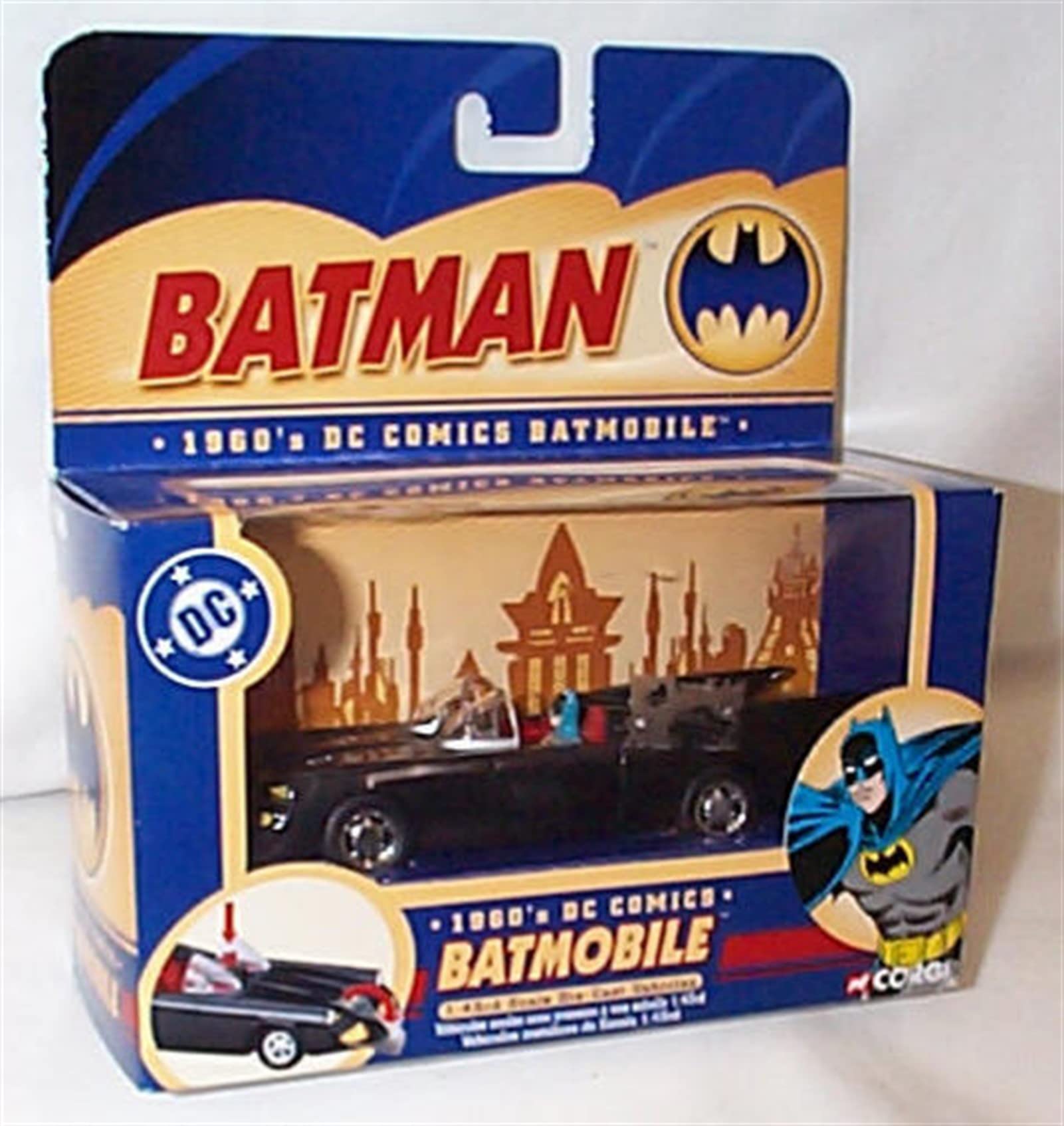ス*ピ様 Corgi DC Comics バットモービル コレクション Corgi 1960s DC comics batmobile 1.43 scale diecast model : Amazon