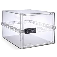 Lockabox One™ Scatola con serratura, cassetta con combinazione (Crystal)