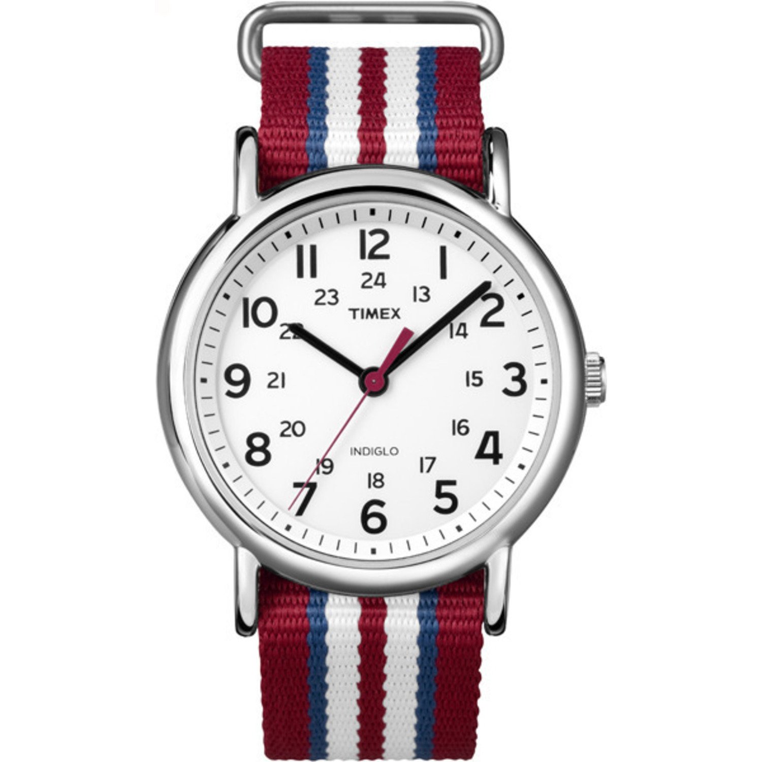 Timex - Reloj unisex de cuarzo con pantalla analógica y correa de nailon
